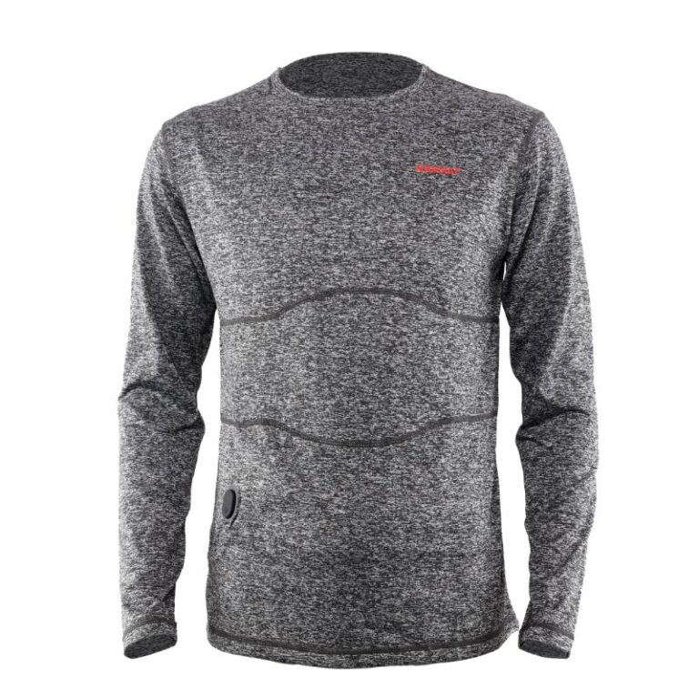Heated Men’s Crew Neck Baselayer for PPE